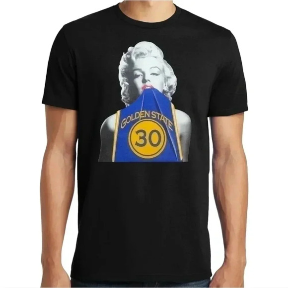 MARILYN Monroe in a Steph Curry Warriors  Tee. Size 2xl - Picture 1 of 3